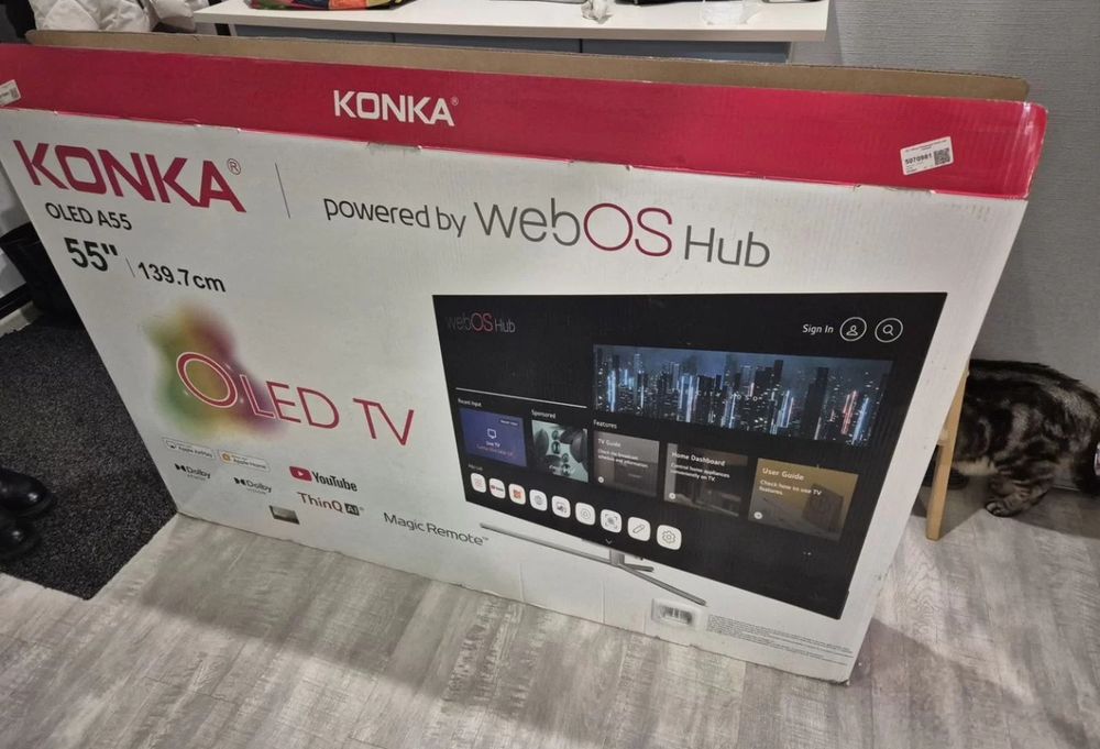 KONKA 55 дюймов (140 см) smart tv телевизор