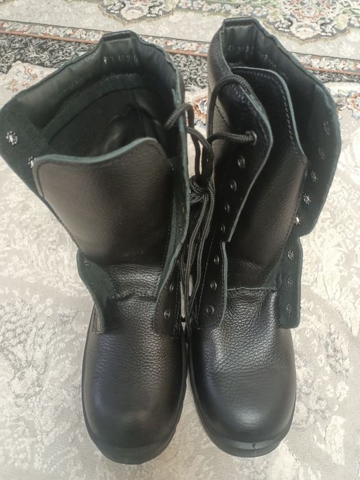 Берцы кожаные летние