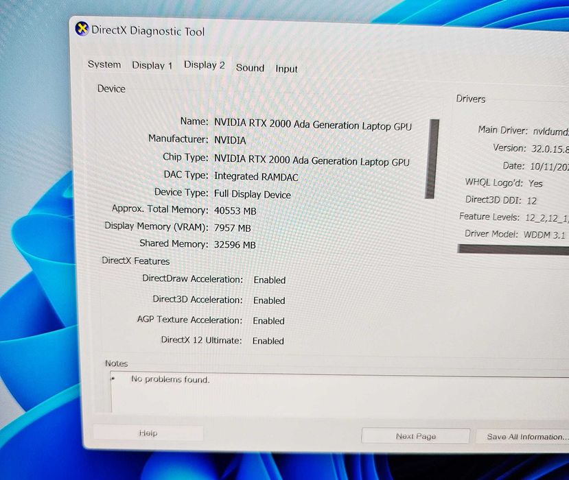 Lenovo ThinkPad P16 G2 165HZ TouchScreen  i7-13850HX/RTX 2000 + Sim