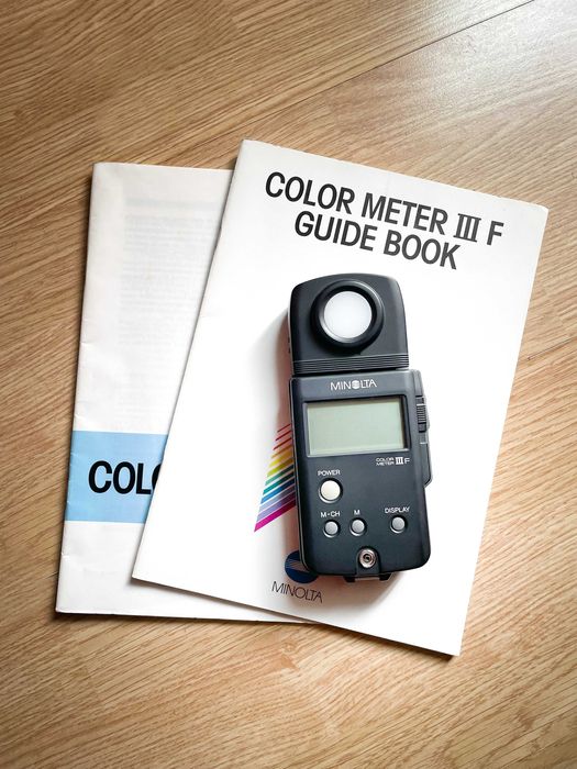 Minolta Color Meter III F - colorimetru profesional - este practic nou