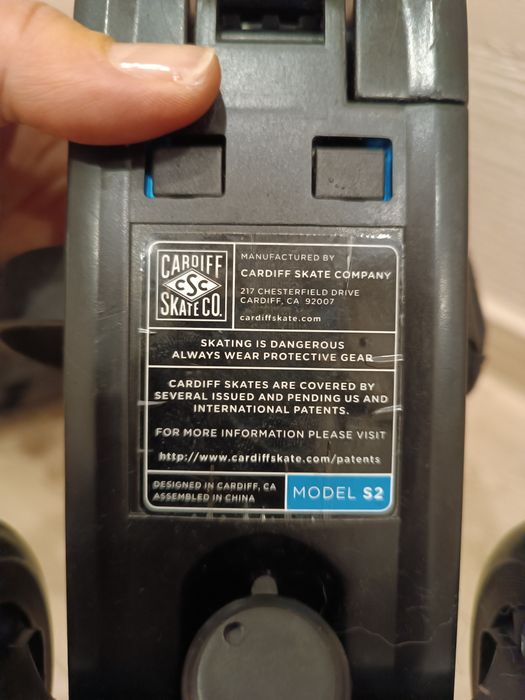 Cardiff Skates S2 - Кънки с три колела
