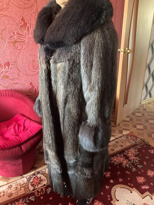 Шуба нутриевая женская