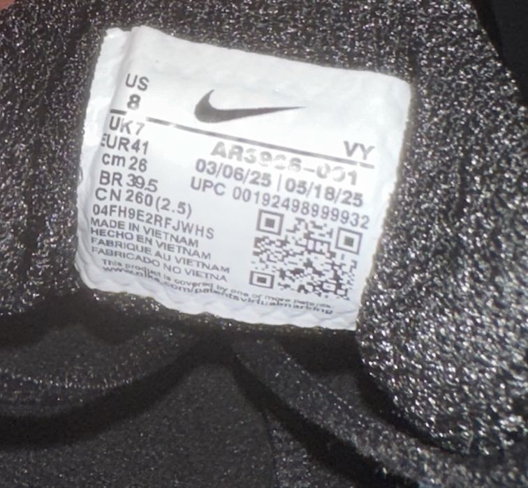 Nike Shox TL Triple Black - 40,41,42,43