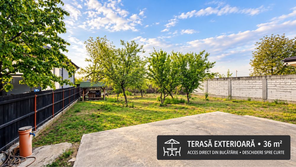 Casă P+1 Pitesti Mărăcineni – 185 mp, teren 800 mp, terasă 36 mp, la 5 min de Mall Vivo
