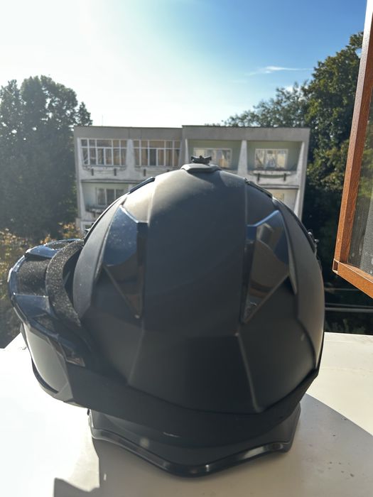 Casca ca noua + ochelari