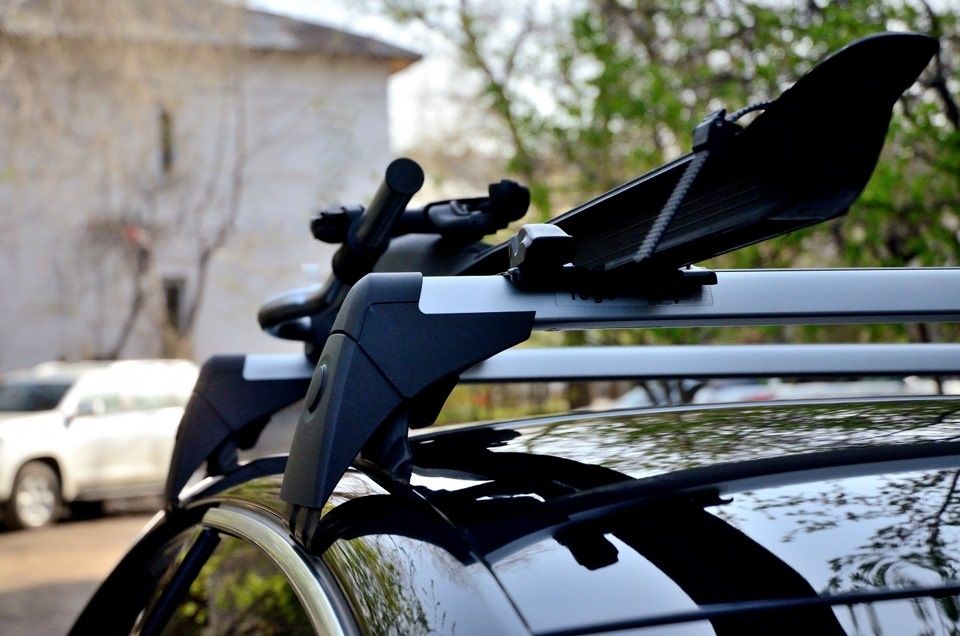 VW Passat B6 B7 Багажник за покрив (напречни греди, релси, рейлинг)