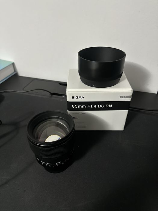 Obiectiv Sigma 85mm F1.4 DG DN Art Sony FE ca nou