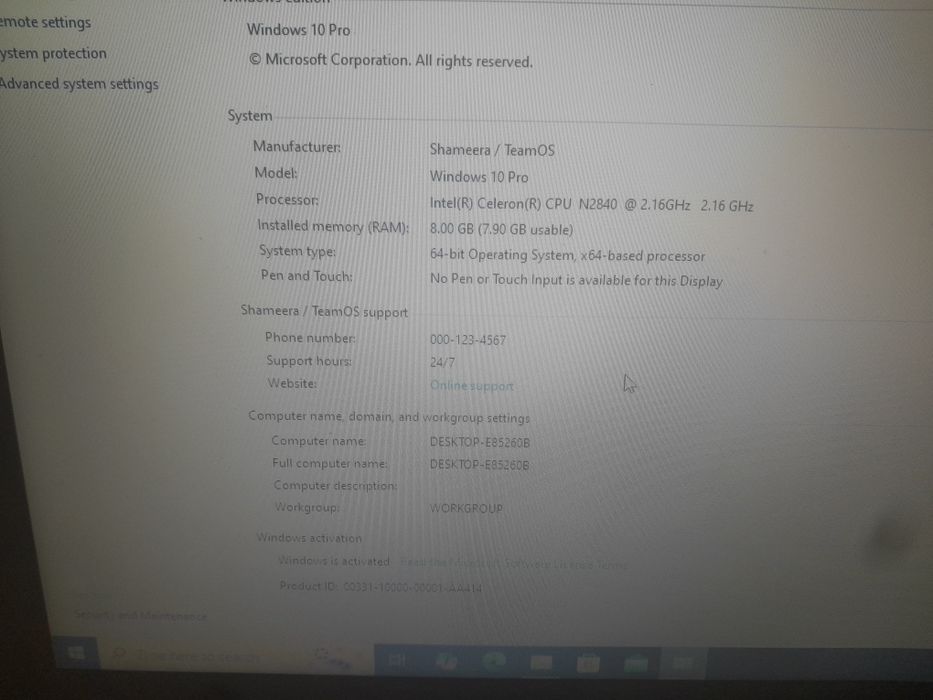 Hp 15 8gb rami  1tb ssd
