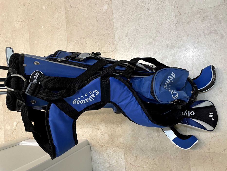 Set Junior pentru Golf, Mână Dreapta + geantă de transport