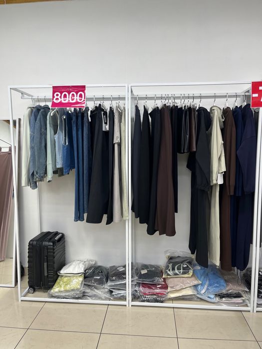 Рейлы для магазина одежды