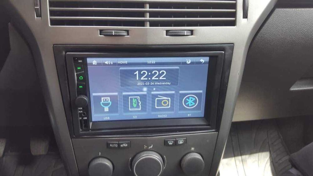 Navigatie Player MP5 Opel Astra H Waze YouTube prin mirrorlink BT aux