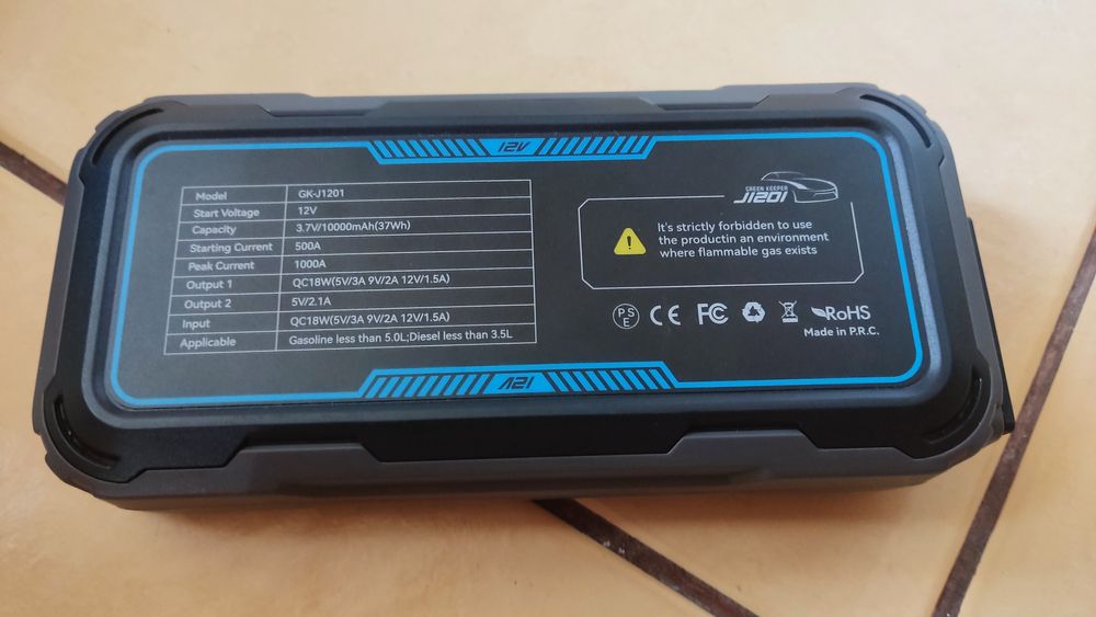 Jump starter car booster