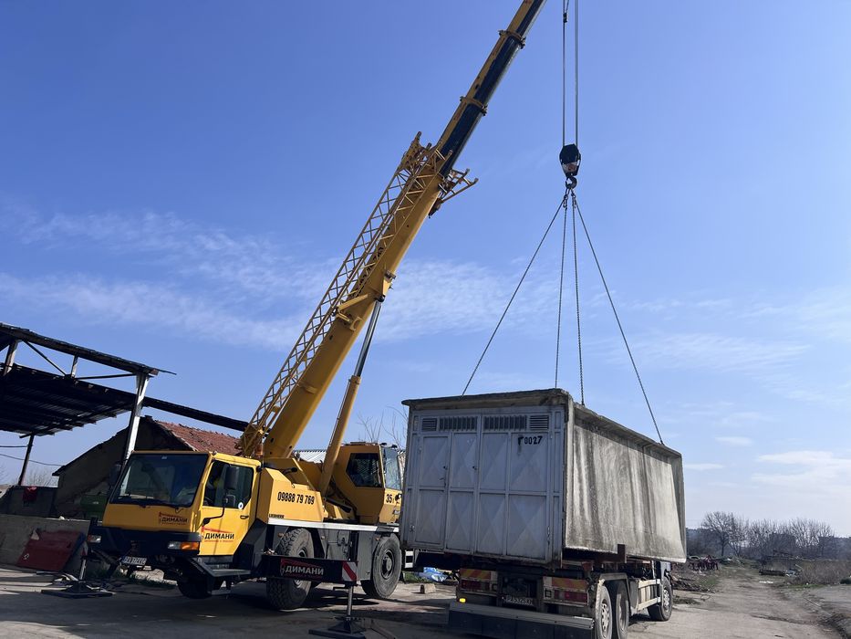 Услуги с автокран Liebherr LTM1035