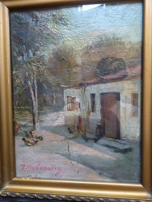 Tablou  vechi  semnat  dobosariu