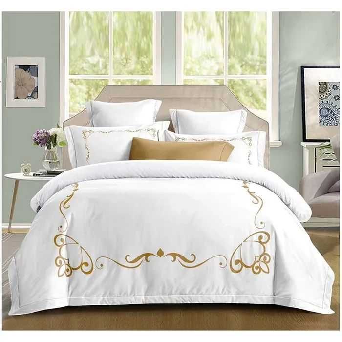 Premium серия, долен чаршаф с ластик, 100% памук 1 бр. х плик за завивка 200 x 230 cm 1 бр. х долен чаршаф с ластик 180 x 200 cm + 25 cm + калъфки