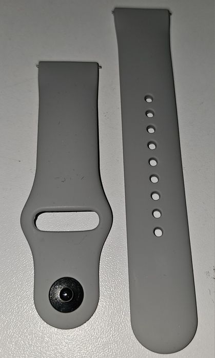 Curea ceas de silicon Gri 22mm