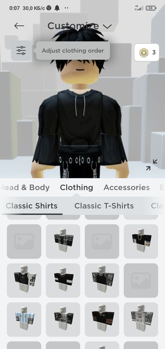 Продам аккаунт в роблокс