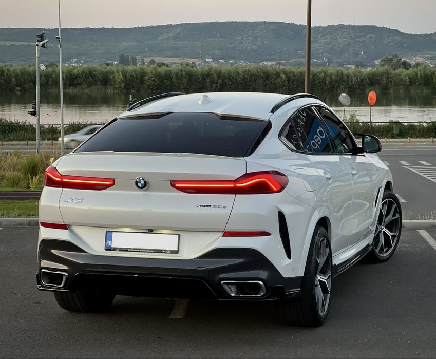 Bmw X6/3.0d Mild Hybrid/M pachet/Individual/Grila iluminata/Alb perlat/Variante/
