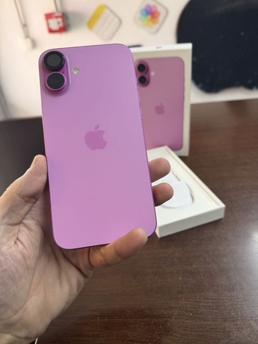 Vand Iphone 16 Plus 128Gb pink Full box
