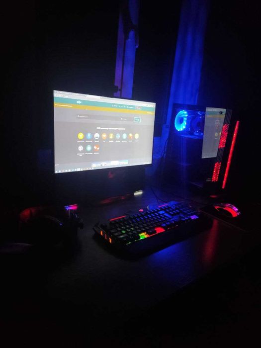 Igrovoy kompyuter va monitor komplekt sotiladi!