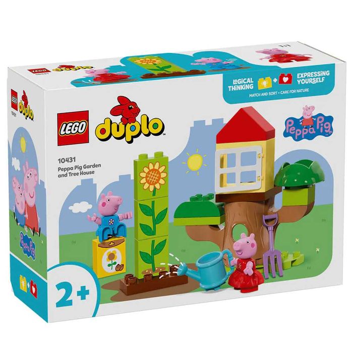 LEGO Duplo - Градината и дървесната къща на Пепа 10431
