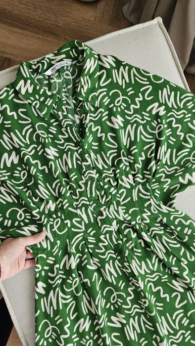 ZARA Рокля 100% вискоза М размер