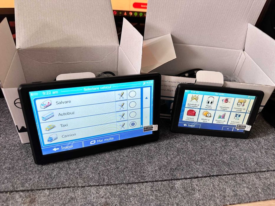 GPS TIR/Camion iGO Primo 2026 Full Europa , 7” ,Harti Noi