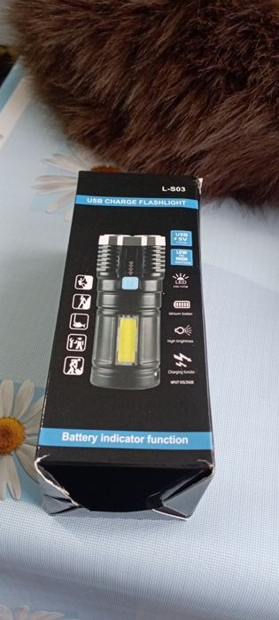 Фонарик usb зарядка