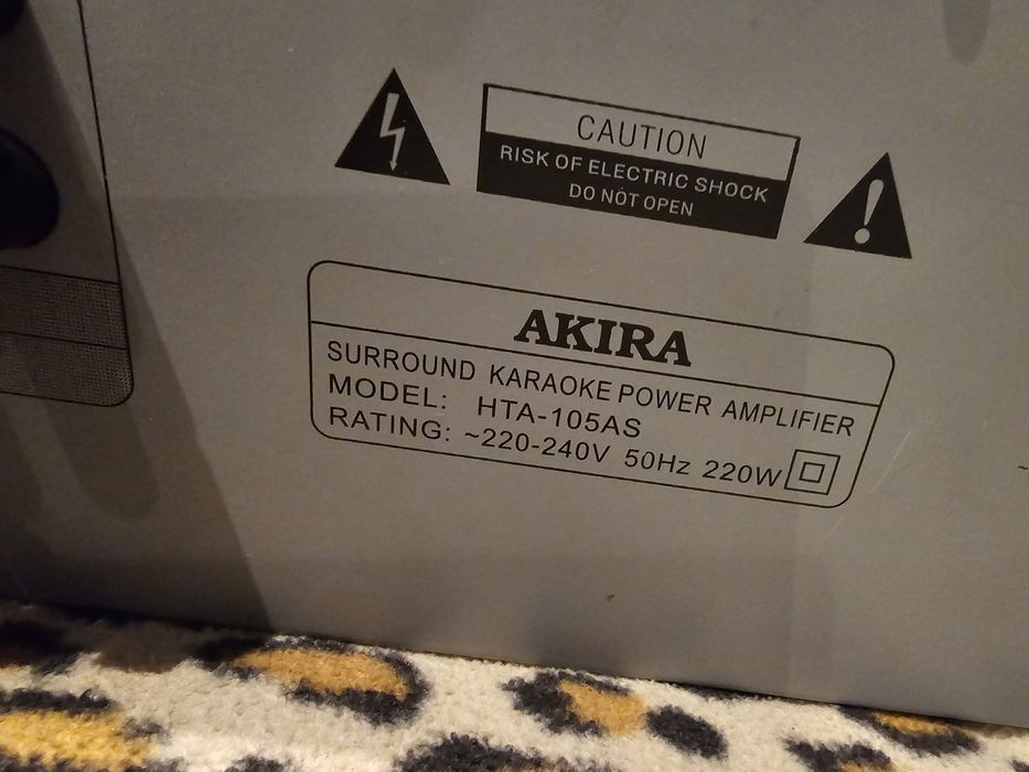 Усилитель и караоки Akira 5.1