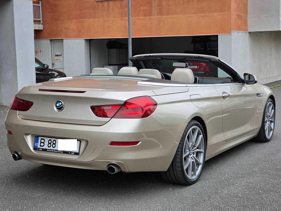 BMW Seria 6 Cabrio xDrive Automat 640d 313CP 88.000 km REALI IMPECABIL