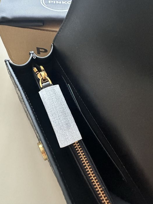 PINKO Love One Mini Dc – оригинална кожена чанта | НОВА | Код: 105