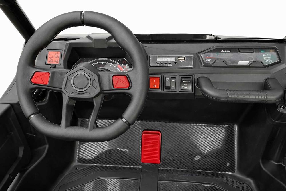 UTV electric pentru copii 2-8 ani,2 locuri 4x4 300W, 24V 8Ah, Premium