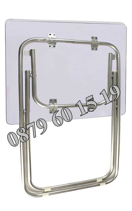 Градинска сгъваема маса, размер 50х70 см, 70х70 см и ф 70 см, столове