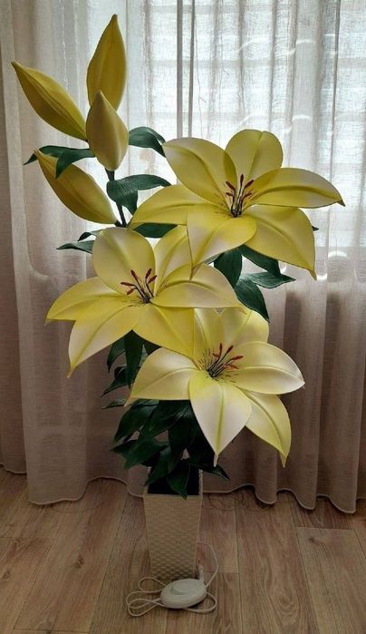 Suniy gullar qo'l mehnati