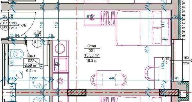 Продава се Едностаен апартамент в София, Малинова долина - 25 кв.м за 2996 €/кв.м - Снимка #3