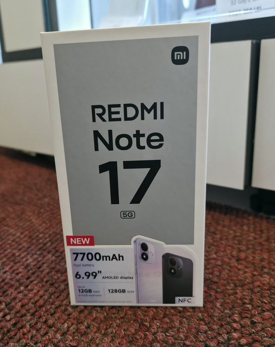 Redmi note 17 sigilat 5 g