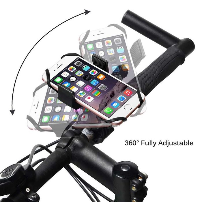 Suport bicicleta moto trotineta telefon 6puncte elastic protectie uber