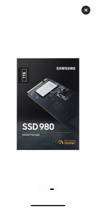 Solid State Drive (SSD) Samsung 980 1TB, NVMe, M.2.