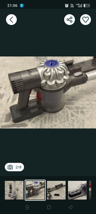 Aspirator Dyson dc 62