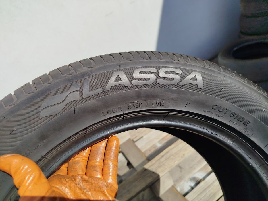 225/55/16 Ласа ДОТ 2015 г - 1 броя гума