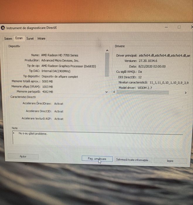 sistem desktop jocuri