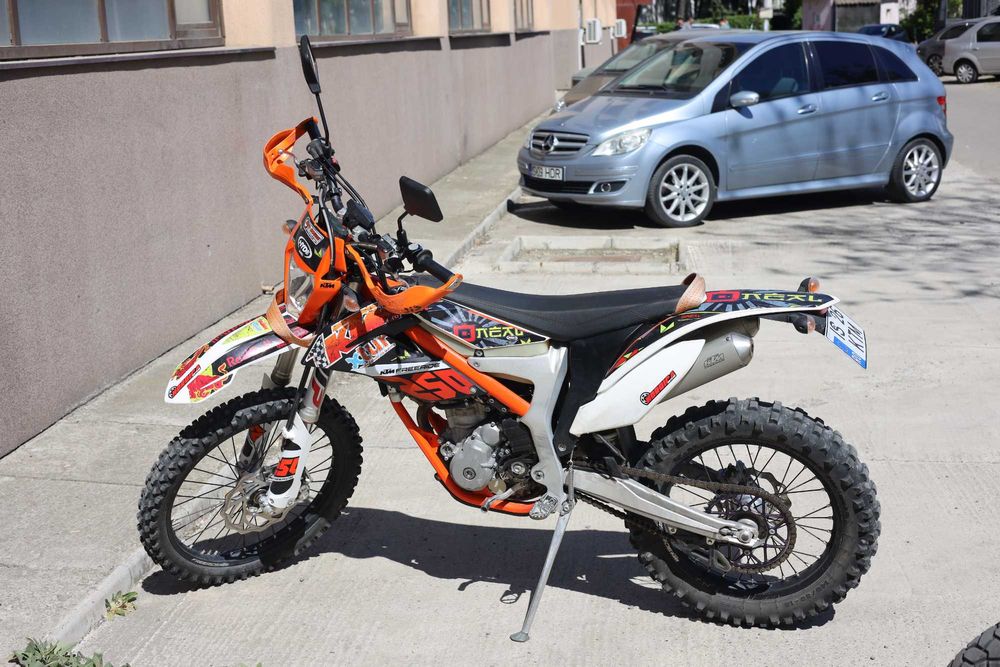 motocicleta ktm freeride 250 F 2018 4T inmatriculat