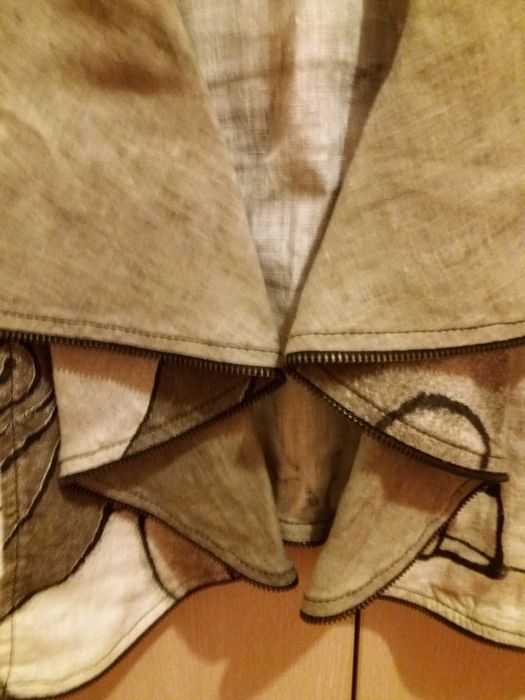 Късо ленено сако