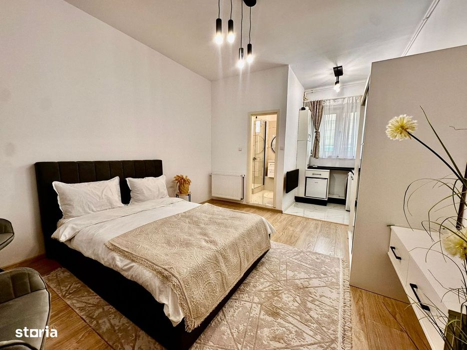 Inchiriez garsoniera renovata complet pet friendly