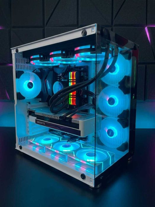 Unitate PC , AMD Ryzen 9 5900X , 32GB DDR4 , NVME 1TB , Nvidia RTX 3070 Ti 8GB + Monitor LED ASUS Gaming TUF VG27AQ1A 27 inch QHD IPS 1 ms 170 Hz