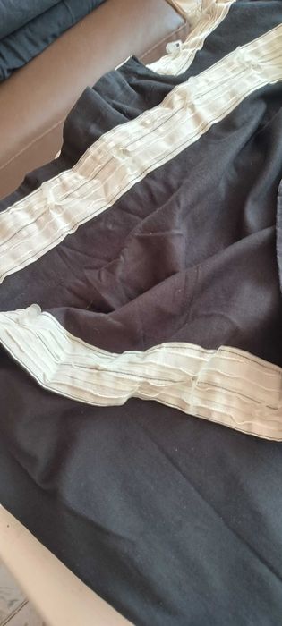 Пердета Плътни два вида сиви и черни