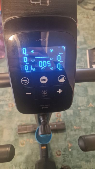 Bicicleta apartament auto-alimentata EB 500 - DOMYOS