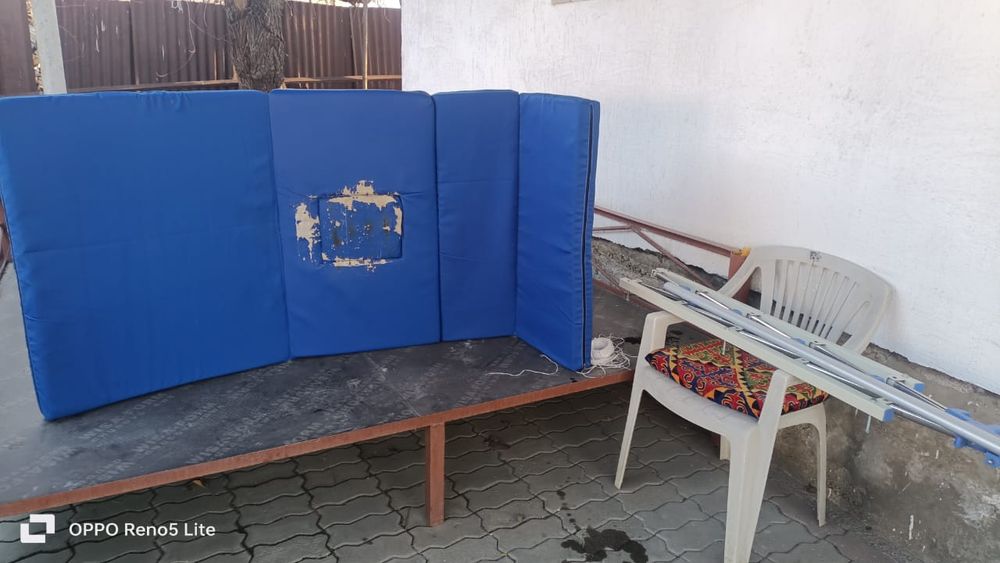 Медицинская кровать, с матрасом