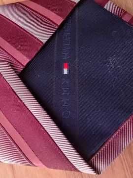 Нова копринена вратовръзка Tommy Hilfiger (Made In Italy)