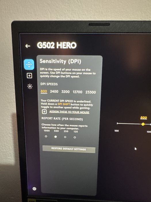 Mouse Logitech g502 hero